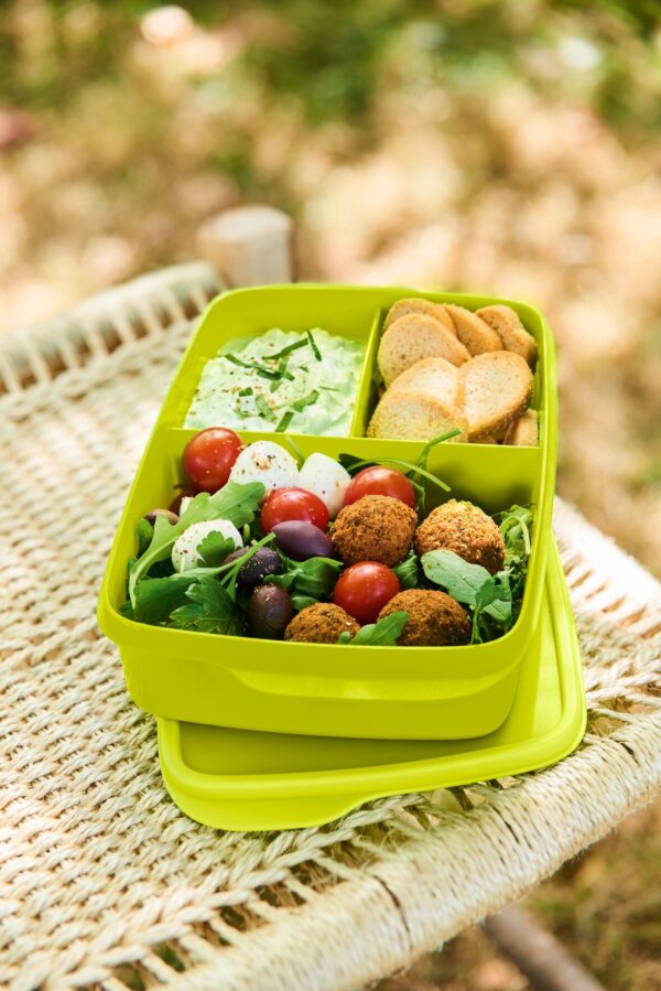 Eco+ Lunchbox met vakjes