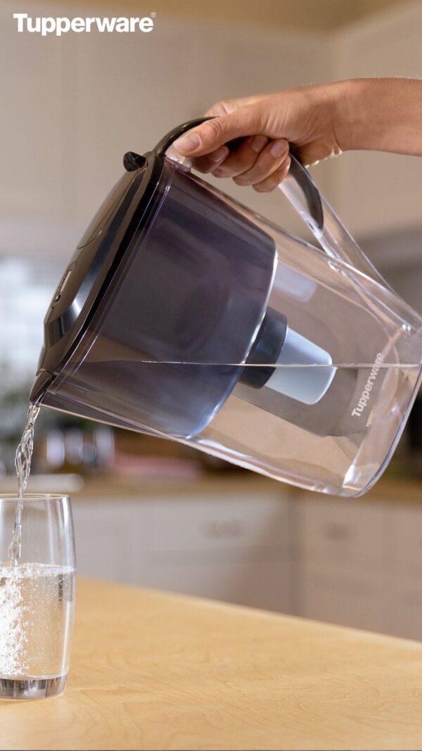 Water Filter kan + 2 navullingen actieve kool
