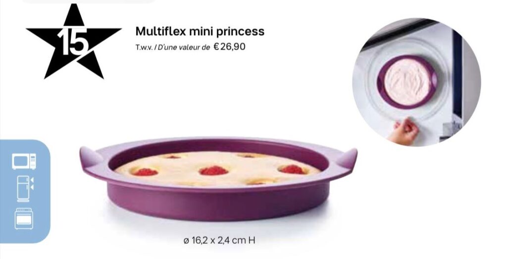 Multiflex mini princess - sterartikel 15 sterren