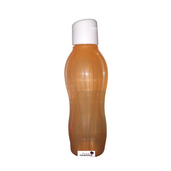 Ecofles 750 ml - oranje & wit