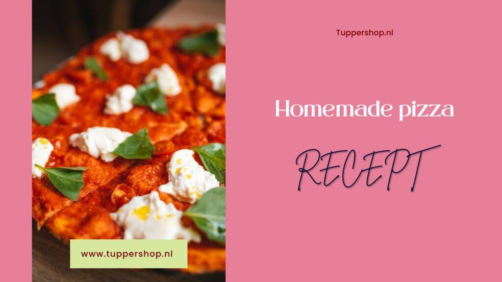 Blogbanner Homemade pizza - recept