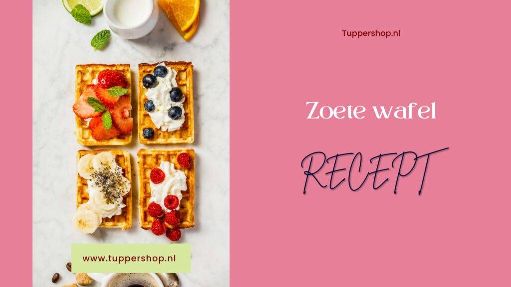 Blogbanner Zoete wafel - recept