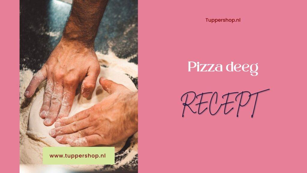 Blogbanner pizza deeg - recept