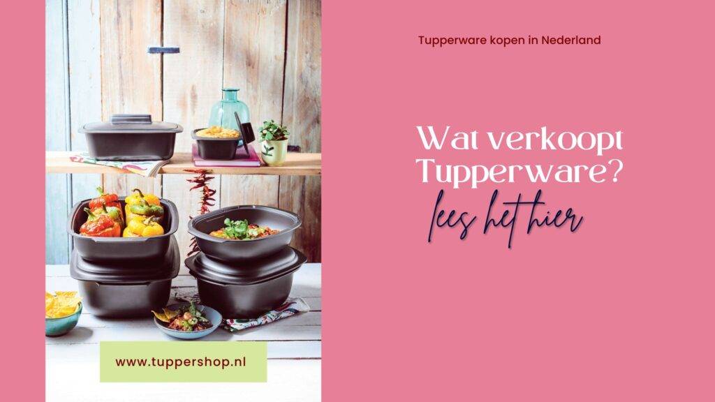 Blogbanner Wat verkoopt Tupperware?