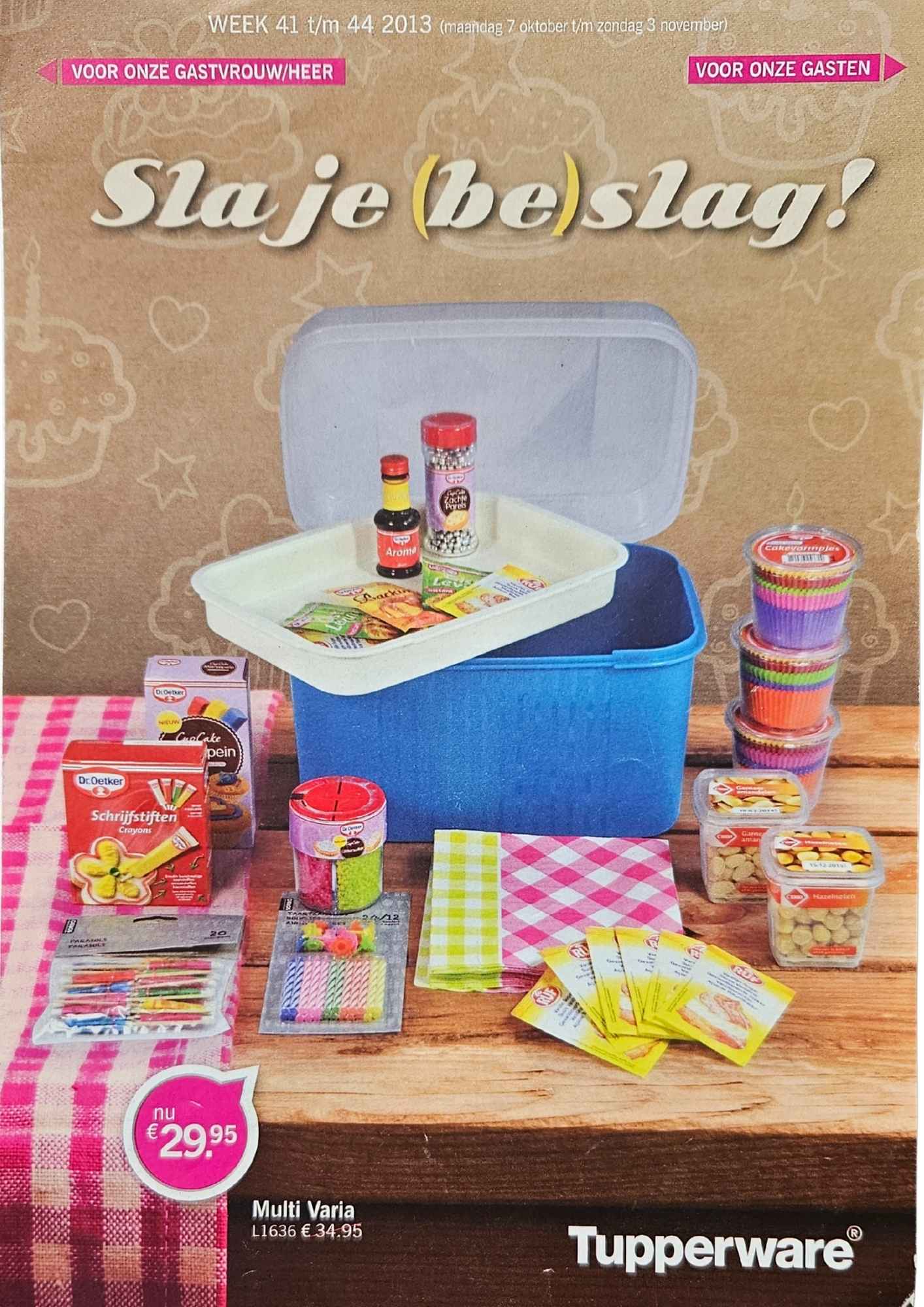 Tupperware catalogus en (oude) maandfolders archief 68 Tupperware Maandfolder oktober 2013 Tupperware Maandfolder oktober 2013