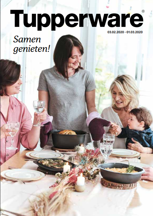 Tupperware catalogus en (oude) maandfolders archief 55 Voorkant folder februari 2020 Voorkant folder februari 2020