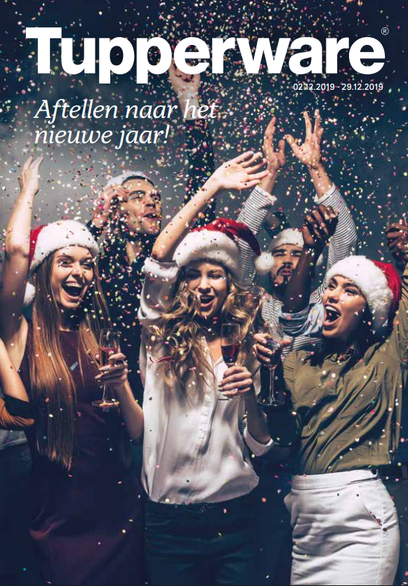 Tupperware catalogus en (oude) maandfolders archief 62 voorkant folder december 2019 voorkant folder december 2019