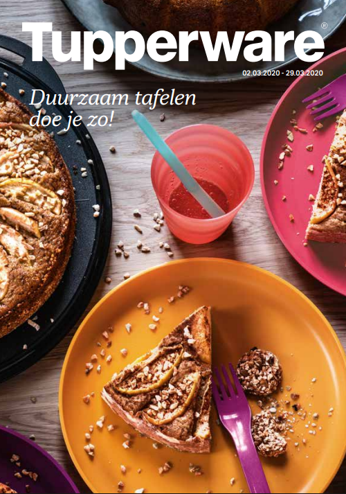 Tupperware catalogus en (oude) maandfolders archief 56 voorkant folder maart 2020 voorkant folder maart 2020