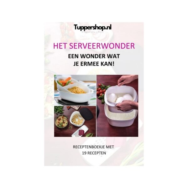 Receptenboek Serveerwonder - digitaal bestand